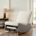Fauteuil à bascule inclinable moderne avec repose-pieds