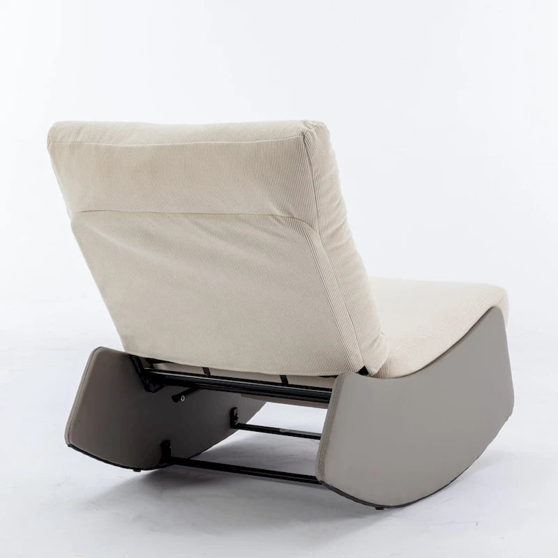 Fauteuil à bascule inclinable moderne avec repose-pieds