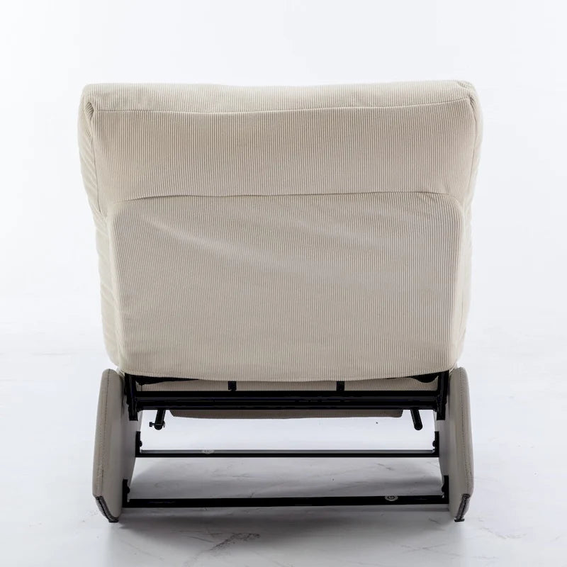 Fauteuil à bascule inclinable moderne avec repose-pieds