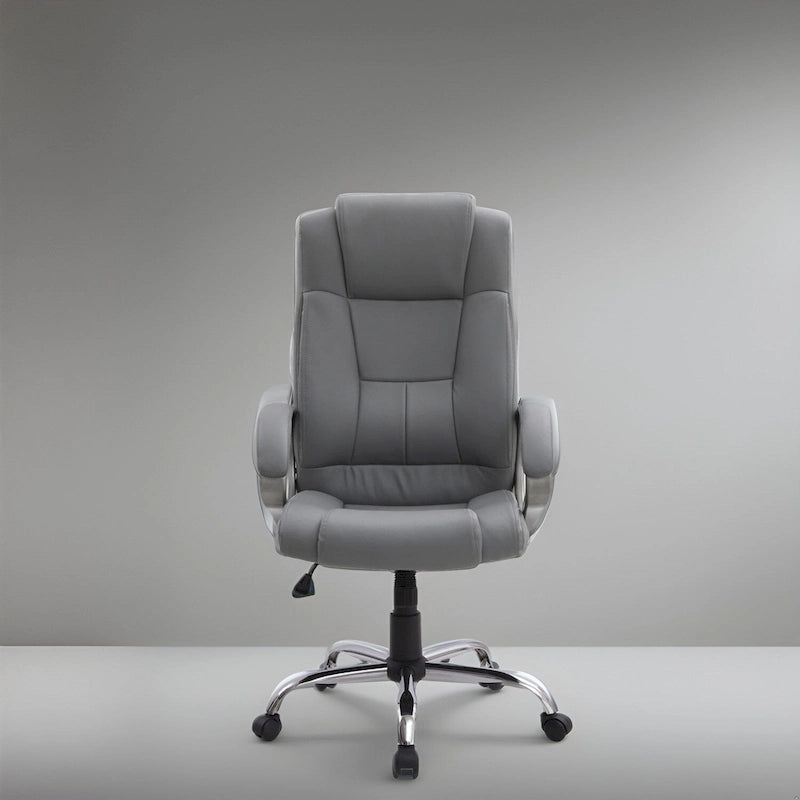 Chaise de bureau ergonomique avec support lombaire et roulettes pivotantes à 360° pour une mobilité améliorée