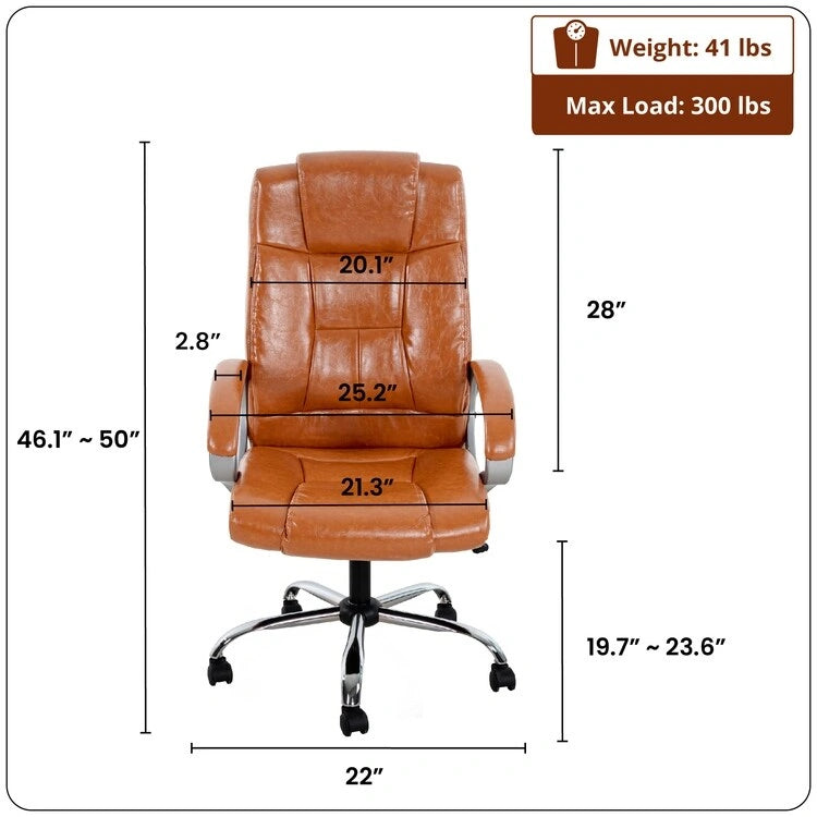 Chaise de bureau ergonomique avec support lombaire et roulettes pivotantes à 360° pour une mobilité améliorée
