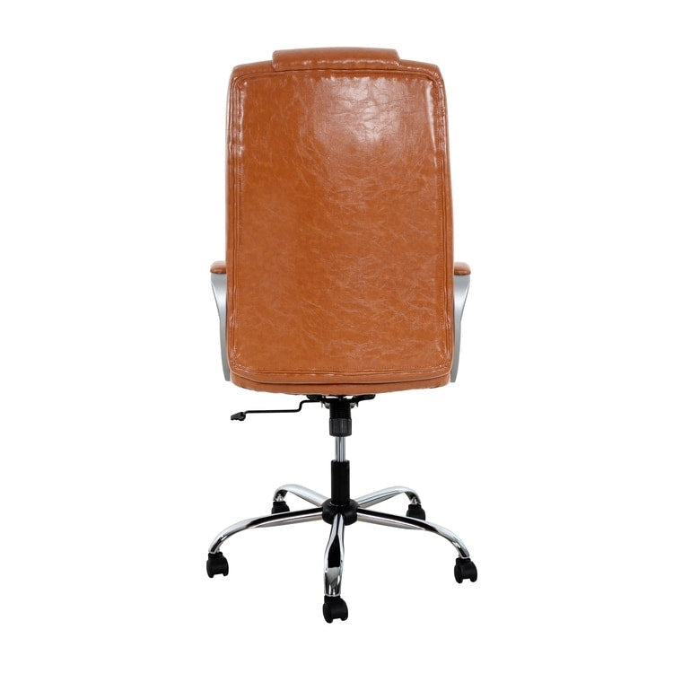Chaise de bureau ergonomique avec support lombaire et roulettes pivotantes à 360° pour une mobilité améliorée