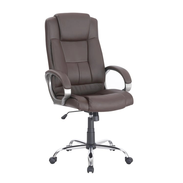Chaise de bureau ergonomique avec support lombaire et roulettes pivotantes à 360° pour une mobilité améliorée