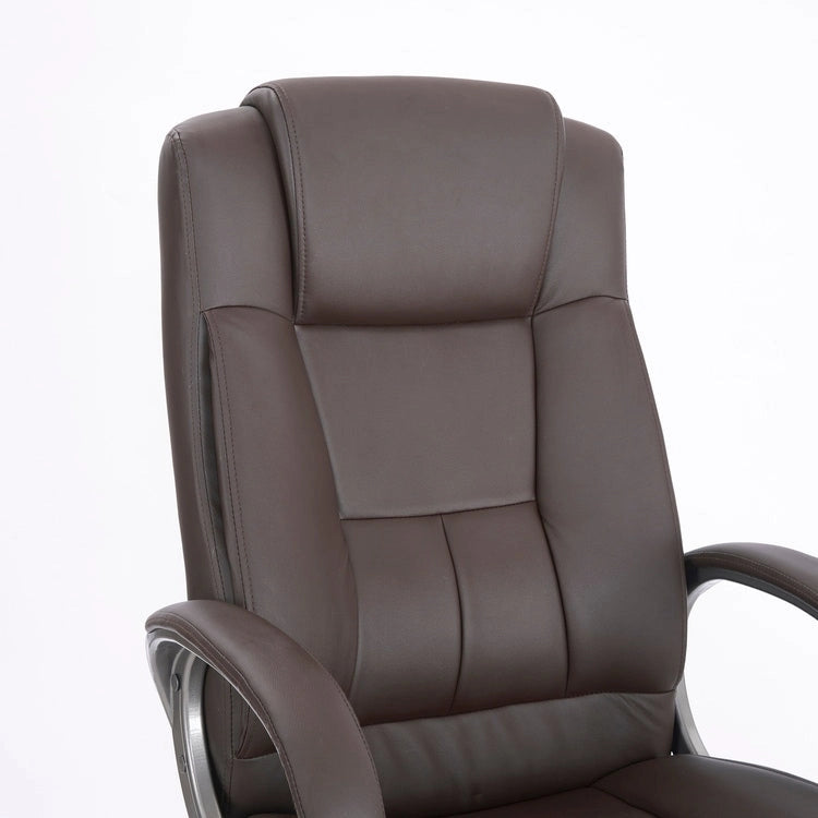 Chaise de bureau ergonomique avec support lombaire et roulettes pivotantes à 360° pour une mobilité améliorée