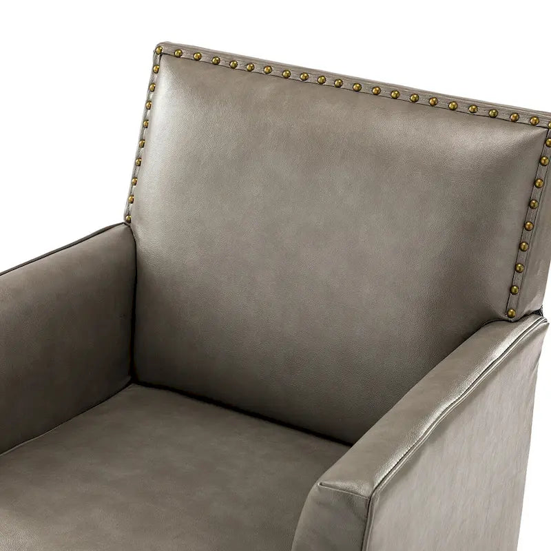 Fauteuil d'appoint moderne classique en polyester avec pieds en bois massif, lot de 2