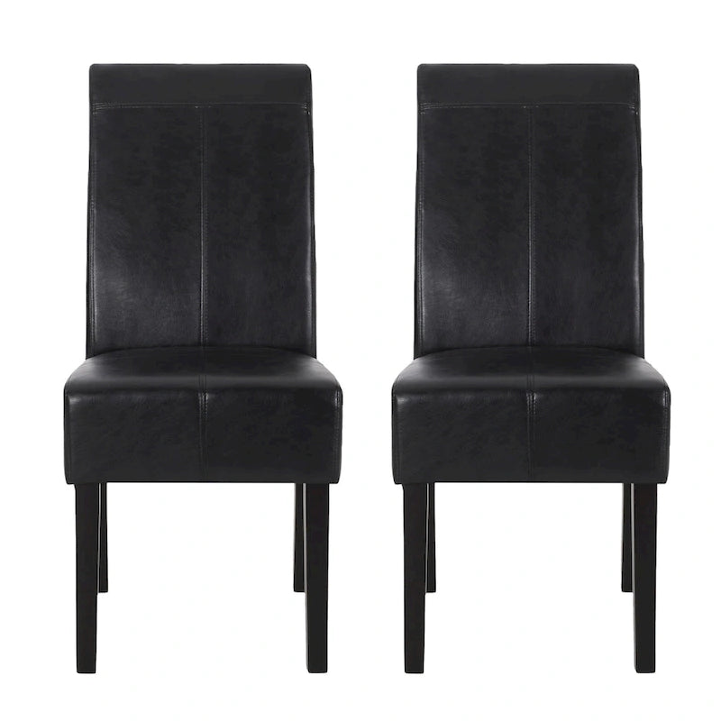 Chaises de salle à manger capitonnées T-Stitch (lot de 2)