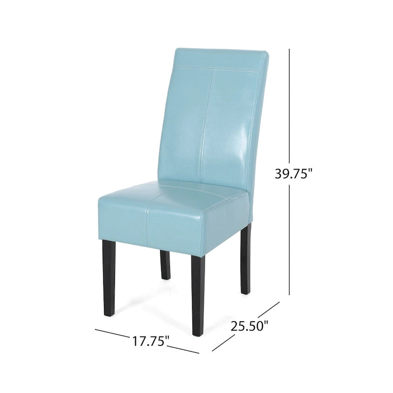 Chaises de salle à manger capitonnées T-Stitch (lot de 2)