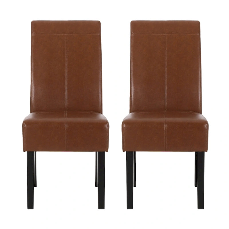 Chaises de salle à manger capitonnées T-Stitch (lot de 2)