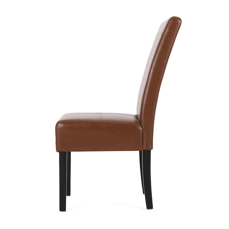 Chaises de salle à manger capitonnées T-Stitch (lot de 2)