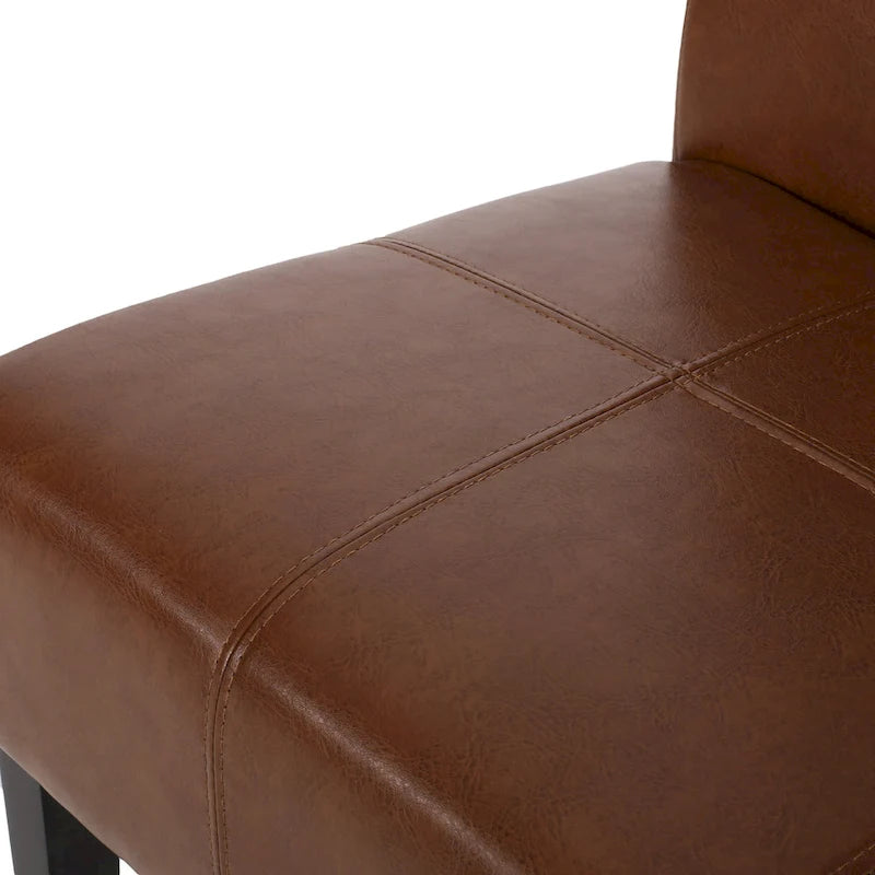 Chaises de salle à manger capitonnées T-Stitch (lot de 2)