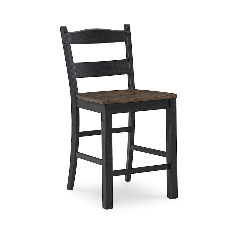 Tabouret de bar pivotant moderne avec repose-pieds – Chaise de bar confortable hauteur comptoir, 20L x 22P x 39H