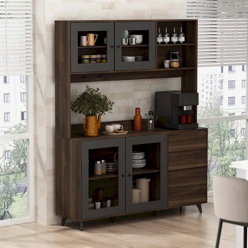 Bahut Armoire à vin Meuble à thé Meuble de cuisine Buffets