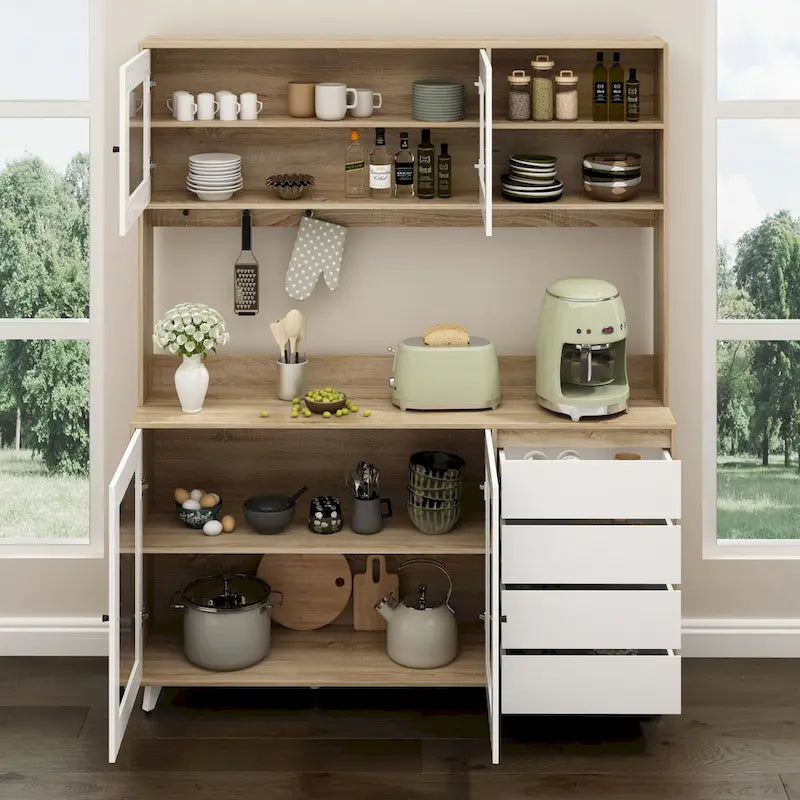 Bahut Armoire à vin Meuble à thé Meuble de cuisine Buffets