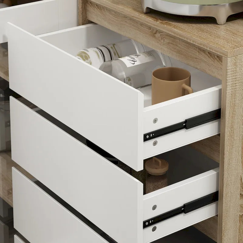 Bahut Armoire à vin Meuble à thé Meuble de cuisine Buffets