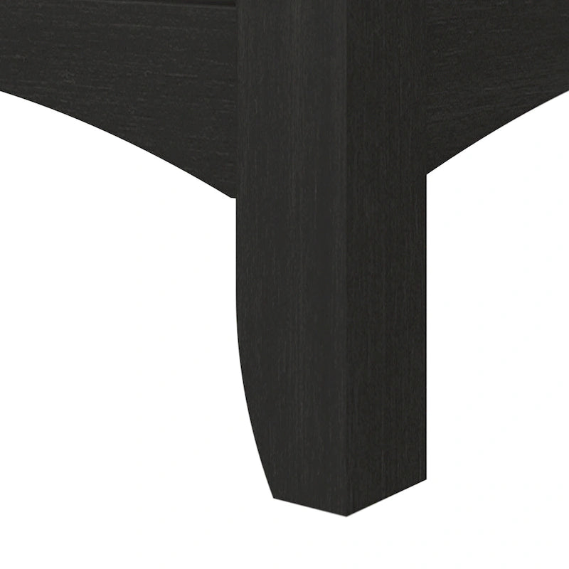 Bureau en L de 60 W avec tiroirs et espaces de rangement