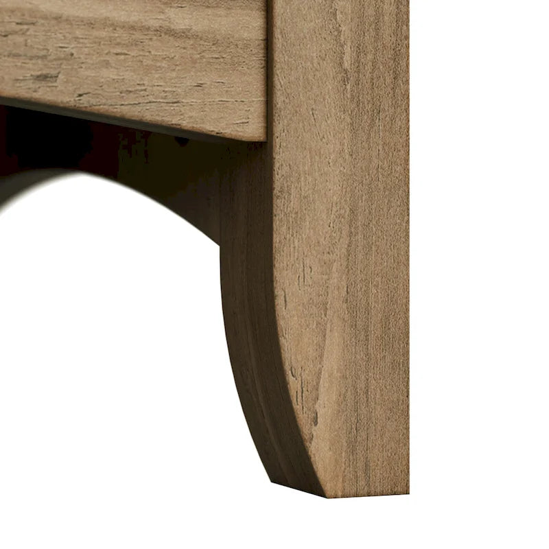 Bureau en L de 60 W avec tiroirs et espaces de rangement