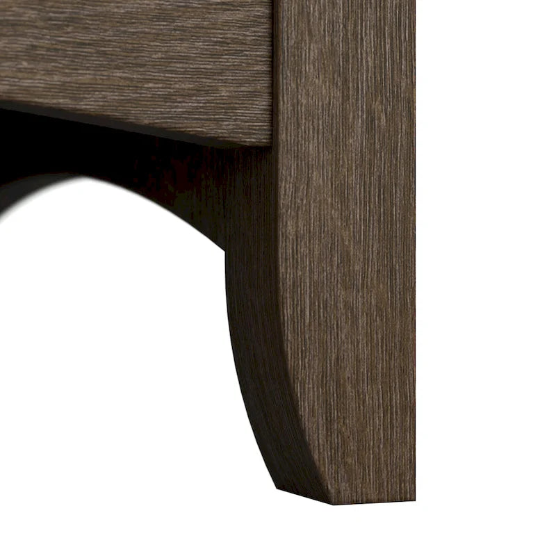Bureau en L de 60 W avec tiroirs et espaces de rangement