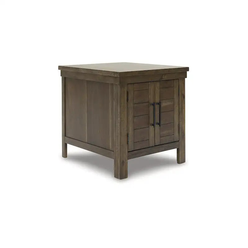 Table d'appoint marron - 24L x 26P x 25H