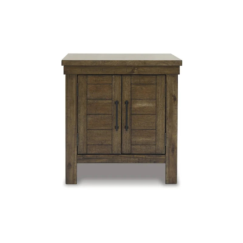 Table d'appoint marron - 24L x 26P x 25H