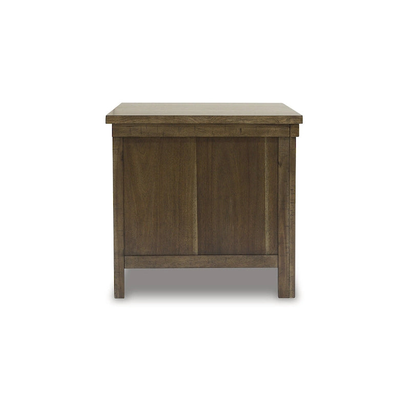 Table d'appoint marron - 24L x 26P x 25H