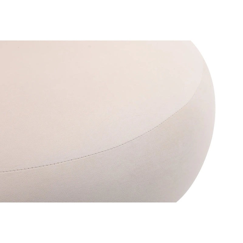 Fauteuil rond pivotant en tissu
